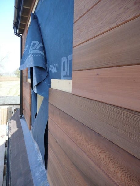 Timber cladding in Oxford